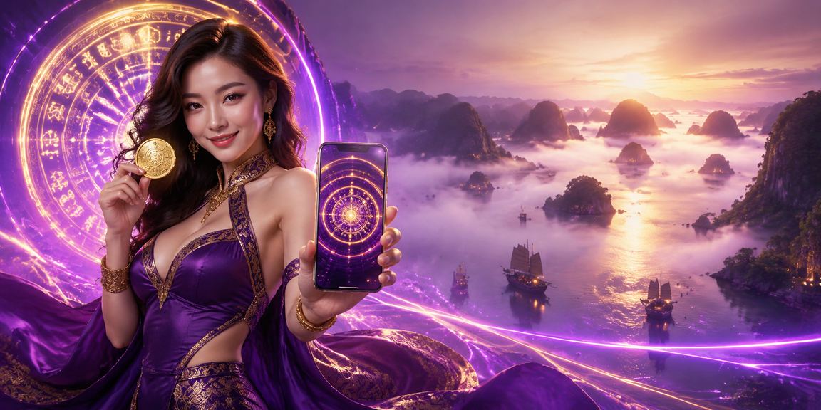 Người dùng Hạ Long trải nghiệm casino trực tuyến với ánh đèn neon hiện đại tại xsmnt