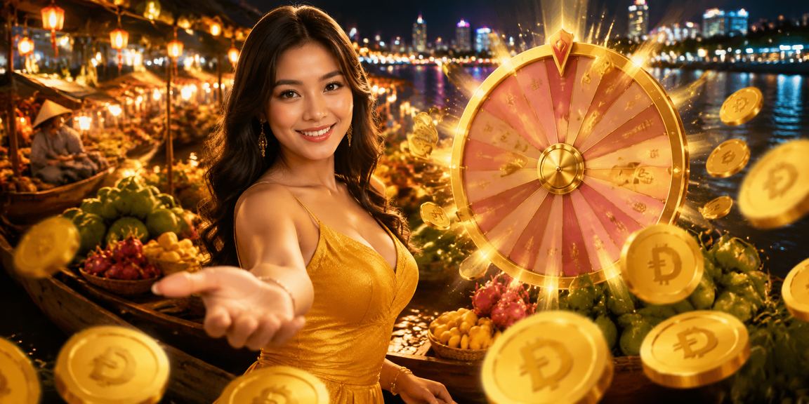 Bàn cược casino cao cấp tại Việt Nam với không khí sang trọng và đèn nền vàng